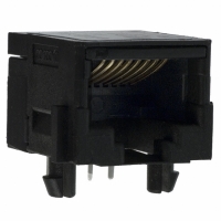 RJ45-8N-B CONN MOD RJ45 W/FERRITE BLOCK