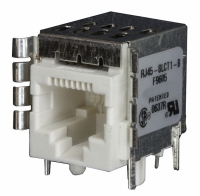 RJ45-8LCT1-B CONN MOD RJ45 W/FERRITE BLOCK