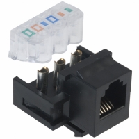 553983-1 CONN MOD JACK TELEPHONE 6POS AU