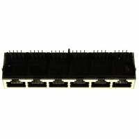 557572-1 CONN MOD JACK 6PORT 8-8 RT/A PCB