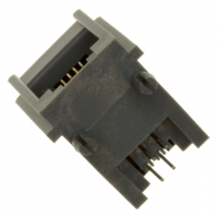 TM5RE1-64(50) CONN 6-4 MODULAR JACK PC MOUNT