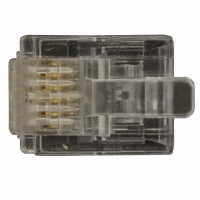 32-5956UL CONN MOD PLUG 6-6 FLAT CABLE