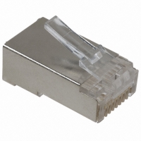 A-MO-8/8-SFS-R CONN PLUG MOD 8-8 SHIELDED CAT5