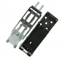 U77-C1619-2001 CONN SFP+ 1X1 CAGE PRESSFIT NCKL