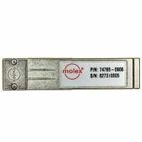 74765-0906 CONN SFP+ LOOPBCK ADAPTER UNIVER