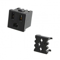 208697-2 CONV OUTLET ASSEMBLY (BLACK)