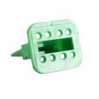 AW8S CONN PLUG WEDGE 8POS GREEN