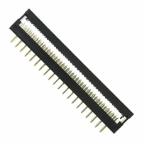 SIP110-PPPC-D20-ST-BK CONN PLUG DIP IDC 40POS GOLD