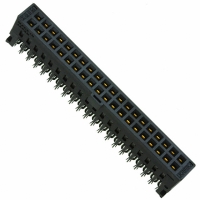 XG5M-4032-N CONN DBL ROW SOCKETS 40POS AWG24