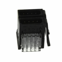 37108-2206-0W0 FL CONN PLUG 8POS(4X2) 22-20AWG GRY