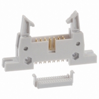 AWH14G-E232-IDC-R CONN PIN IDC 14POS W/ FLANGE