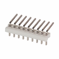 640453-9 CONN HEADER RTANG 9POS .100 TIN