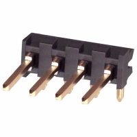 87233-4 CONN HEADER RT/A .100 4POS 15AU