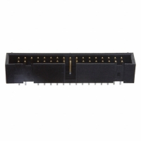 1761664-2 CONN HDR VERT 34POS .100 LOW PCB