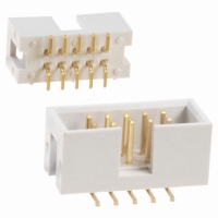 AWHW10-G-SMD-R CONN HEADER LO-PRO 10POS AU SMD