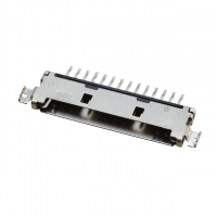 DF19KR-14P-1H(54) CONN HEADER 14POS REV R/A SMD AU