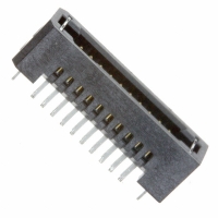 TFM-110-01-S-D-WT CONN HEADER 20POS 1.27MM GLD PCB