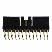 78207-126HLF CONN HEADER 26POS DL R/A PCB AU