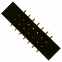 SBH21-NBPN-D07-SM-BK CONN HEAD 2MM 14POS GOLD SMD