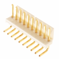 26-61-5100 CONN HEADER 10POS .156 R/A GOLD