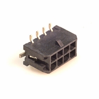 43045-0820-P CONN HEADER 8POS VERT SMD GOLD