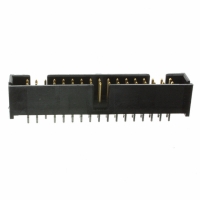 111825-7 CONN HDR VERT 34POS .100 LOW PCB