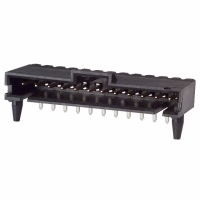 6-104361-1 CONN HEADER RT/A .100 12POS 15AU