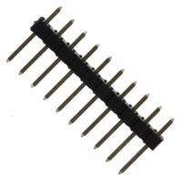 68001-210HLF CONN HEADER 10POS .100 STR 15AU