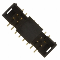N2516-6V0C-RB-WE CONN HEADER 16POS SMT VERT 30AU