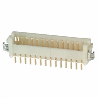 DF13-14P-1.25H(50) CONN HEADER 14POS 1.25MM R/A SMD
