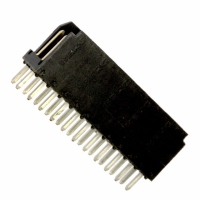 76385-311LF CONN HEADER 22PS.100 DL STR GOLD