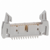 AWH24G-0222-T-R CONN HEADER 24PS VERT SHORT GOLD