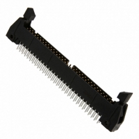 N3372-6202RB CONN HEADER 60PS STR SHORT LATCH