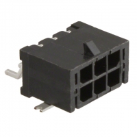 662006231722 HEADER 3MM MALE DUAL ANG 6P SMD