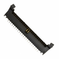 155244-6302-RB CONN HEADER 2MM 44POS VERT .112