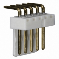 14192 CONN HEADER RT ANG 5POS PCB
