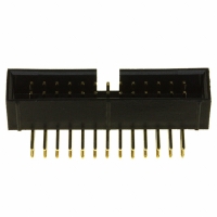 SBH11-PBPC-D13-RA-BK CONN HEADR 2.54MM 26POS GOLD R/A