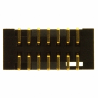 SBH31-NBPB-D07-SM-BK CONN HDR 1.27MM 14POS GOLD SMD