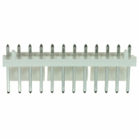 26-64-4120 CONN HEADER 12POS .156 VERT TIN