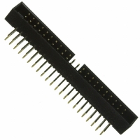 SBH21-NBPN-D22-RA-BK CONN HEAD 2MM 44POS GOLD R/A