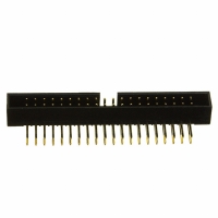 SBH21-NBPN-D20-RA-BK CONN HEAD 2MM 40POS GOLD R/A
