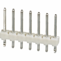 644695-7 CONN HEADER VERT 7POS .100 TIN