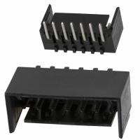 644488-7 CONN HEADER RTANG .100 7POS TIN