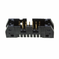102153-2 CONN HEADER VERT 14POS .100 GOLD