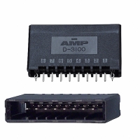 1-178136-3 CONN HEADR 3POS STR KEY-X 30GOLD
