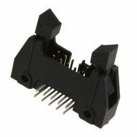 D3793-5202-AR CONN HEADER 10PS R/A SHORT LATCH