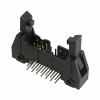 D3314-5302-AR CONN HEADER 14POS R/A LONG LATCH