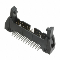 D3627-5302-AR CONN HEADER 24POS R/A LONG LATCH