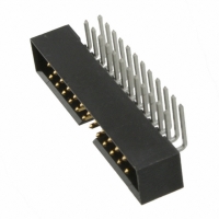 957224-5002-AR CONN HDR 24POS 2MM R/A T-H 10AU