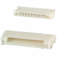 DF14-10P-1.25H(55) CONN HEADER 10POS 1.25MM R/A SMD